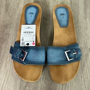 New Zara sandals with tags